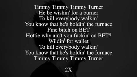 tiimmy turner lyrics